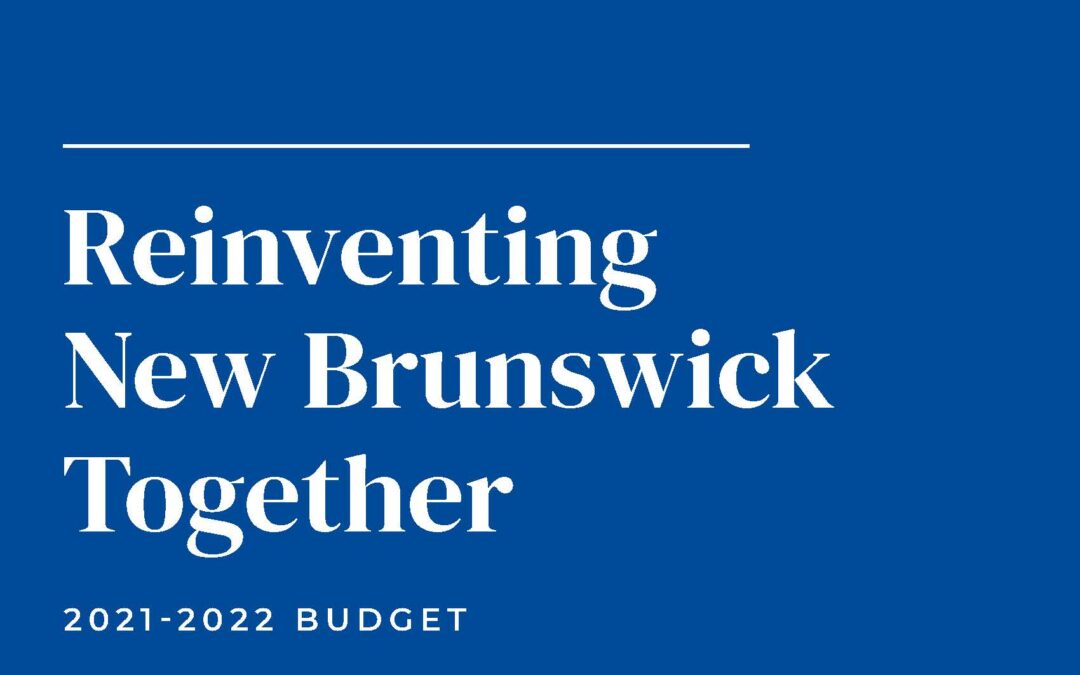 Commentary – 2021-22 NB Budget